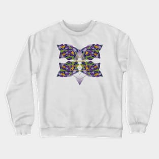 Crystal Mothhead Crewneck Sweatshirt